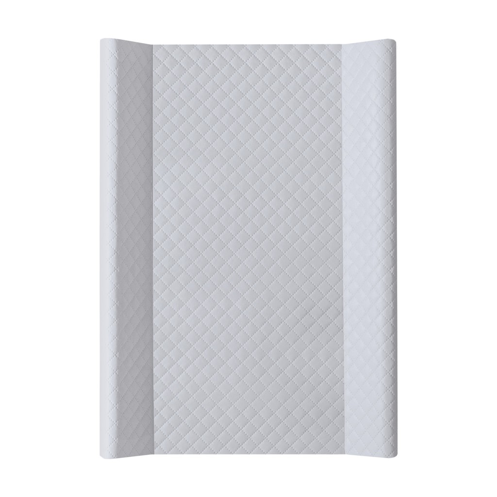 CEBA BABY Podložka prebaľovacia 2-hranná s pevnou doskou (50x70) Comfort Caro Grey